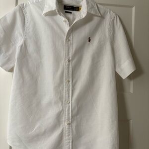 Polo by Ralph Lauren woman’s White Short Sleeve Shirt